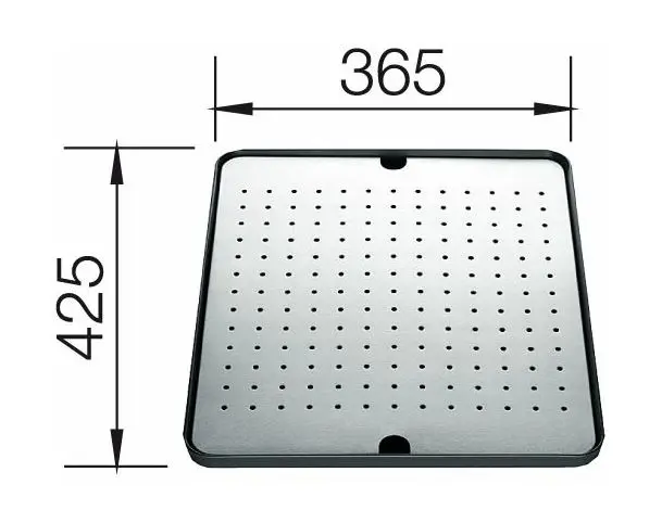 Blanco Accessoires - Afdruipvlak, Rvs/kunststof 513485 4 Blanco Accessoires - Afdruipvlak, Rvs/kunststof 513485 - Afbeelding 2