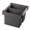 Blanco Flexon II - Inbouw Afvalemmer, Met Scheidingswand, Inhoud 38 L 526639