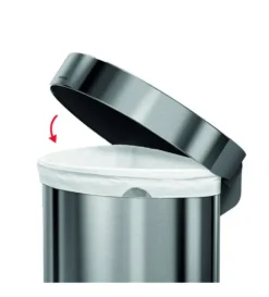Simplehuman Afvalemmers - Afvalbak 45 L, Gebrosteld Rvs CW2030 11 Simplehuman Afvalemmers - Afvalbak 45 L, Gebrosteld Rvs CW2030 -SANITINO WINKEL eb2ded9a5babe06ec3180bb2