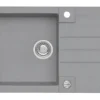 Alveus Rock - Granieten Spoelbak 78x48 Cm, Met Draaiknopbediening, Concrete 1122745