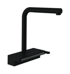 Hansgrohe M81 - Aquno Select 250 Keukenkraan Met Uittrekbare Sproeikop En Waterval, Mat Zwart 73836670