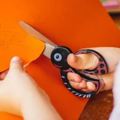 FISKARS - Kinderschaar, Voor Rechts-/linkshandigen, Lengte 13 Cm, Lieveheersbeestje 1004612 -SANITINO WINKEL f2e448f235aa472b373f056e