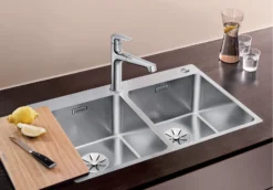 Blanco Andano 340/340 - Spoelbak, 75x50 Cm, InFino, Rvs 525248 -SANITINO WINKEL f5f8c98df9f98a2b0eea3326