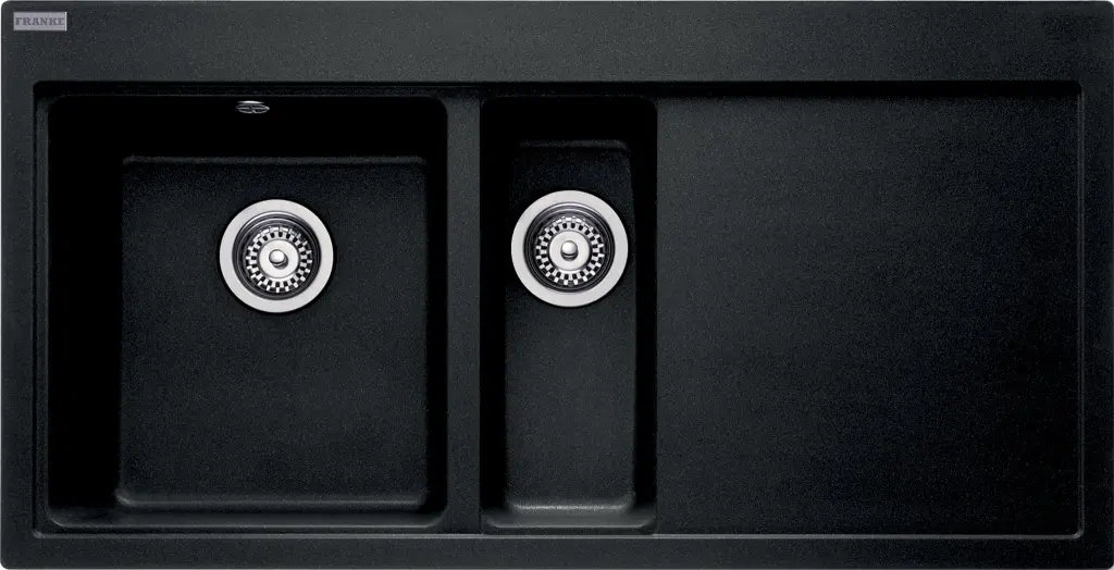 Franke Mythos - MTG 651-100/2 Fragraniet Spoelbak, 100x52 Cm, Onyx 114.0250.537 3 Franke Mythos - MTG 651-100/2 Fragraniet Spoelbak, 100x52 Cm, Onyx 114.0250.537