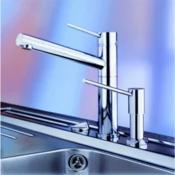 Blanco Accessoires - Afwasmiddeldispenser Torre, Geborsteld Rvs 521541 -SANITINO WINKEL f9881c9f32680c73ae52d143