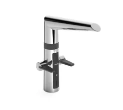 Hansa Fit - Elektronisch Keukenkraan Hybrid, Zwart/chroom 65232213