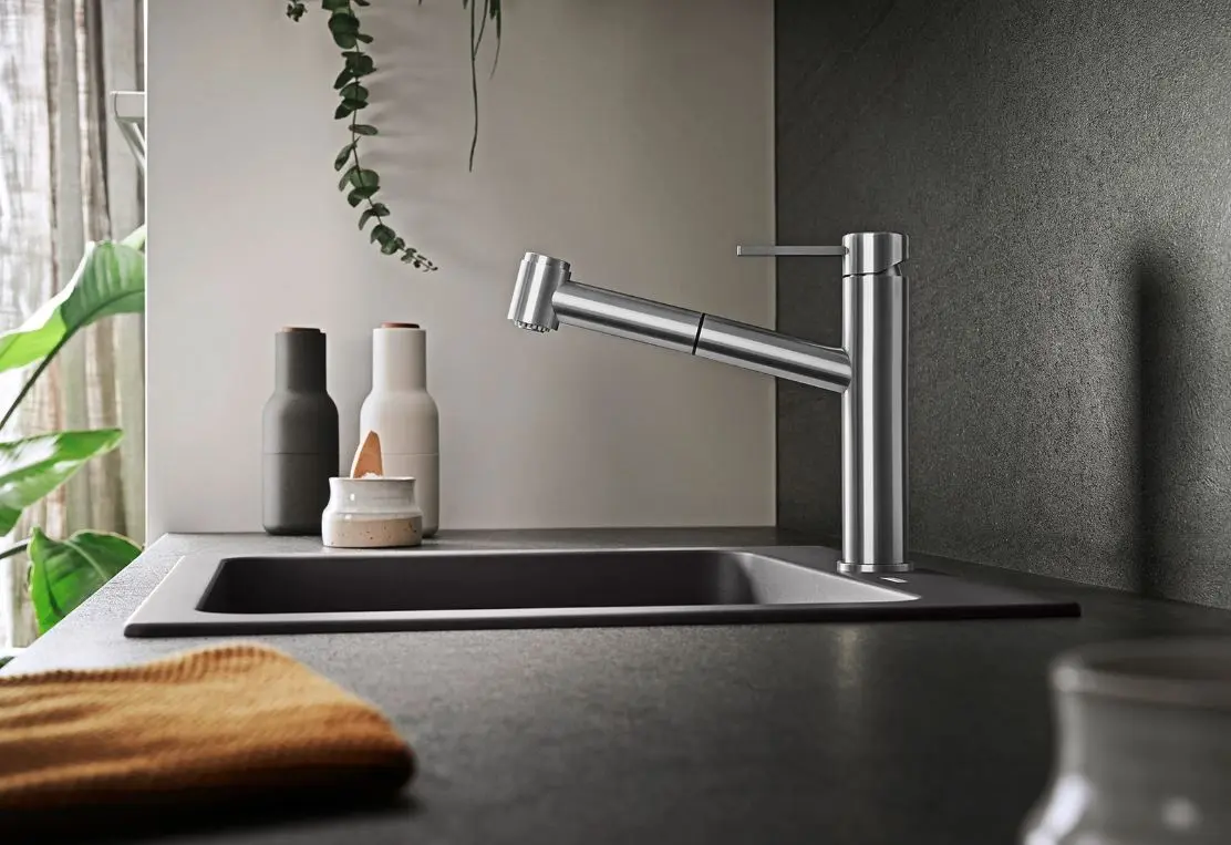 Blanco Ambis S - Keukenkraan Met Uittrekbare Sproeikop, Geborsteld Rvs 525124 5 Blanco Ambis S - Keukenkraan Met Uittrekbare Sproeikop, Geborsteld Rvs 525124 - Afbeelding 3