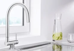 Blanco Coressa F - Keukenkraan, Neerklapbaar Onder Raam, Chroom 521543 -SANITINO WINKEL fb29b1ac35e9815fd43c35ab