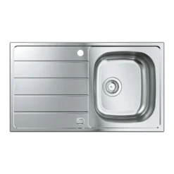 Grohe Spoelbakken - Set Van K200 Spoelbak En Eurosmart Keukenkraan, Geborsteld Rvs/chroom 31565SD1 -SANITINO WINKEL fc551a7013c974aae4cf8843